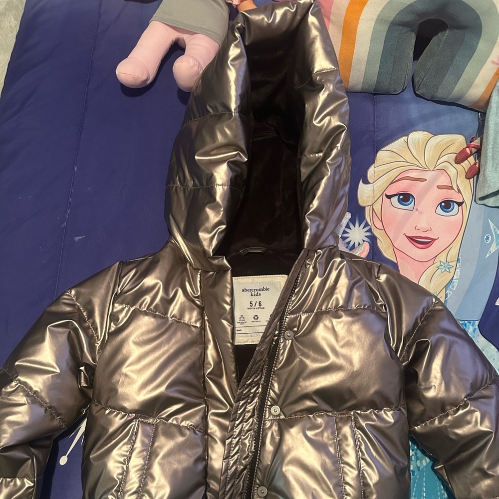 Abercrombie kids puffer jacket